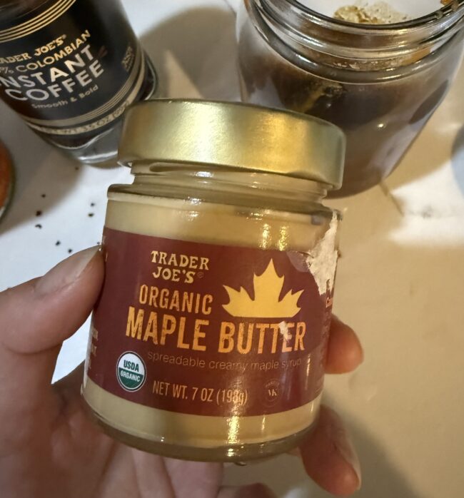 トレジョのメープルバター