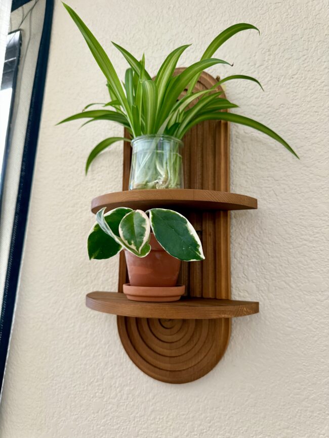 壁かけプランターシェルフ