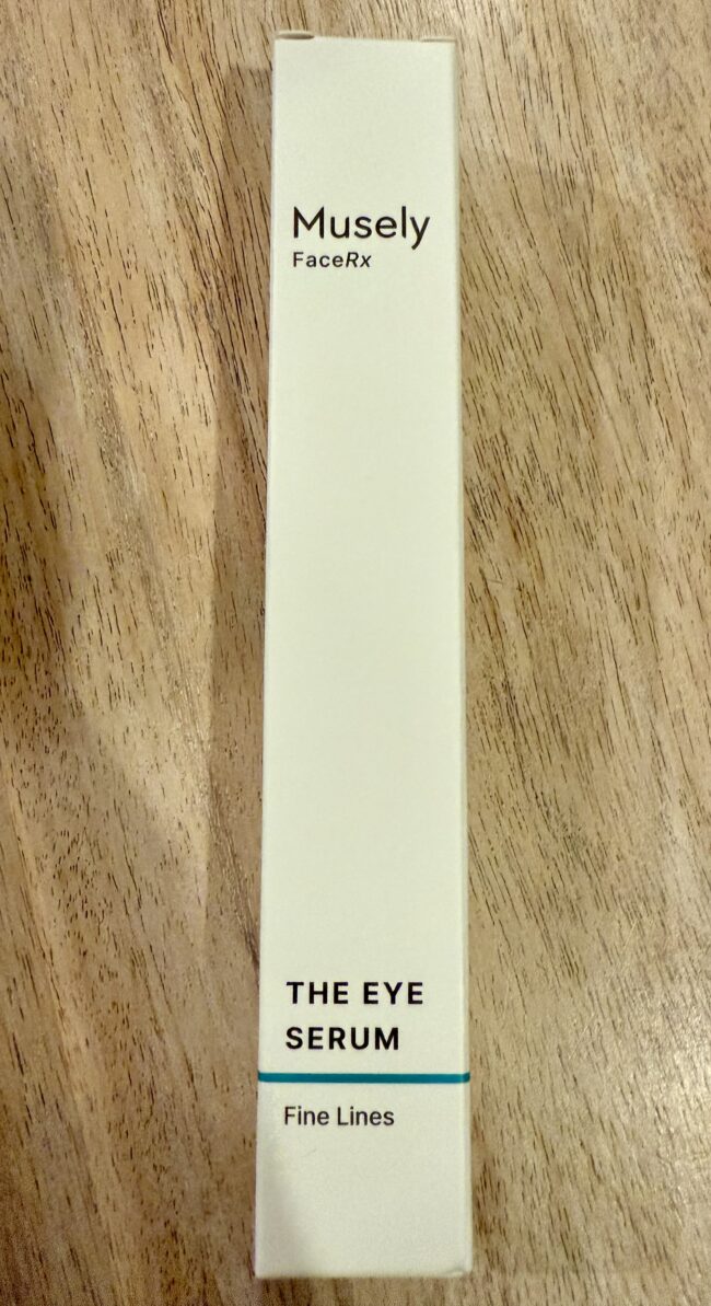 Musely Eye Serumを3か月使ってみた!目元のシワとほうれい線に効果あり!?